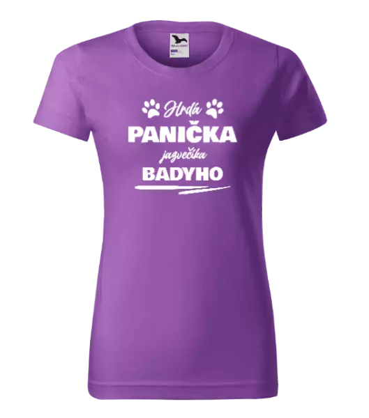 Dámske tričko Hrdá panička
