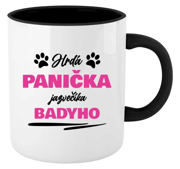 Hrnček  Hrdá panička