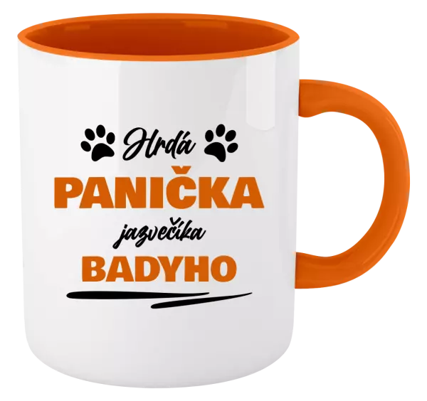 Hrnček  Hrdá panička