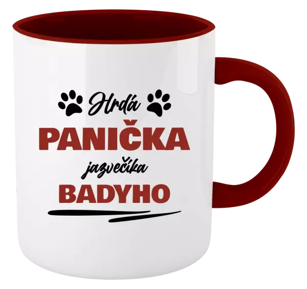 Hrnček  Hrdá panička