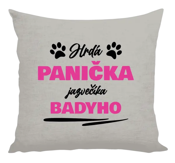Vankúš Hrdá panička