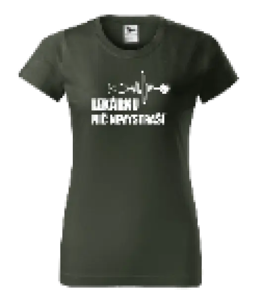 Dámske tričko Lekárku nič nevystraší