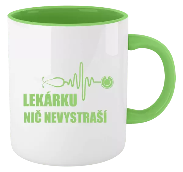 Hrnček  Lekárku nič nevystraší