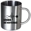 Nerezový hrnček Lekára nič nevystraší