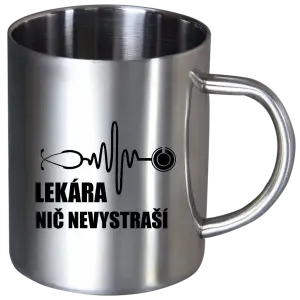 Nerezový hrnček Lekára nič nevystraší