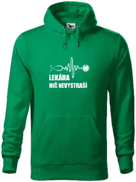 Pánska mikina Lekára nič nevystraší