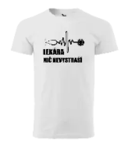 Pánske tričko Lekára nič nevystraší