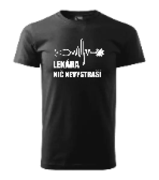 Pánske tričko Lekára nič nevystraší