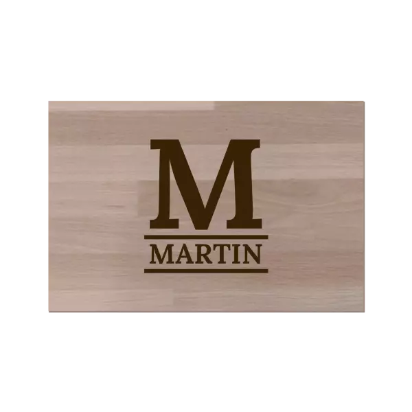 Bukové prkénko Monogram