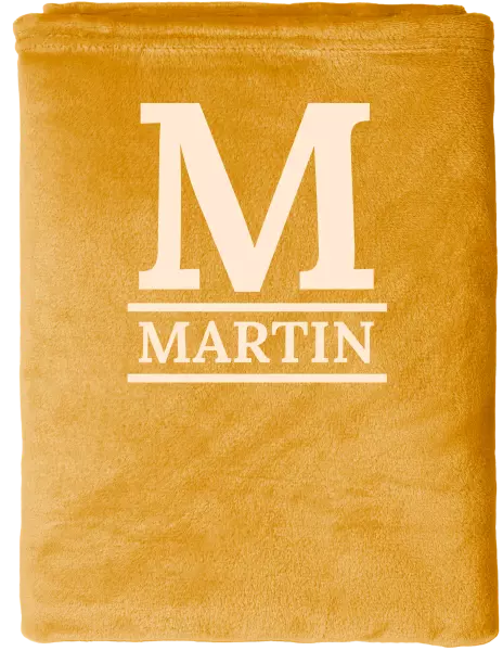 Deka mikroplyš (150x200 cm) Monogram