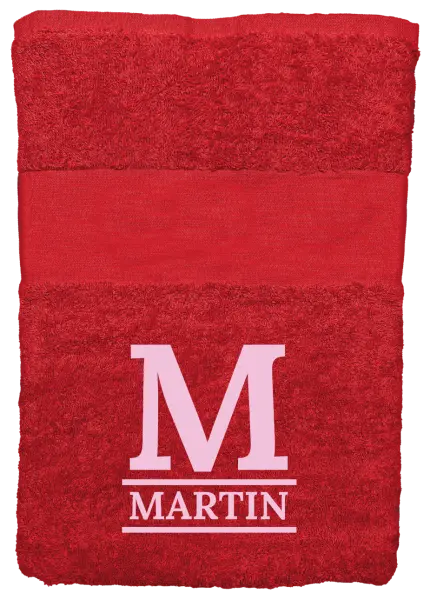 Ručník (50x100 cm) Monogram