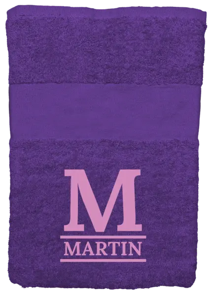 Uterák (50x100 cm) Monogram