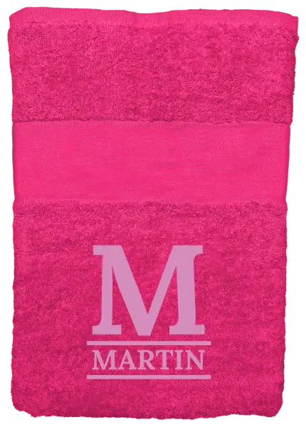 Ručník (50x100 cm) Monogram