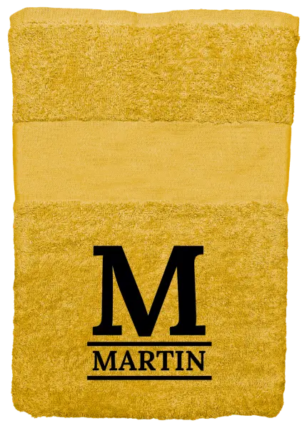 Ručník (50x100 cm) Monogram