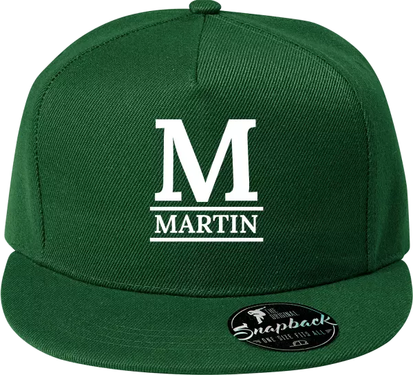 Snapback šiltovka Monogram