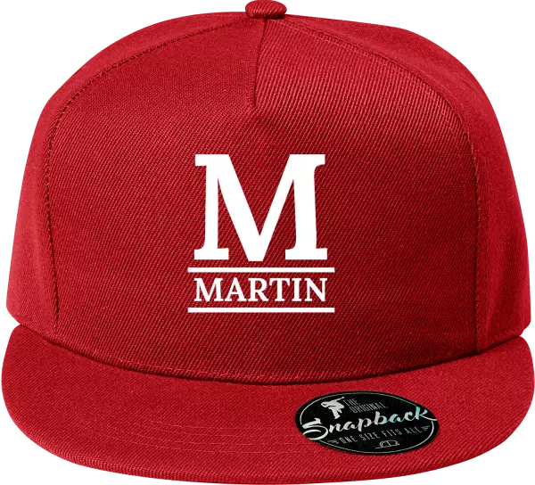 Snapback šiltovka Monogram