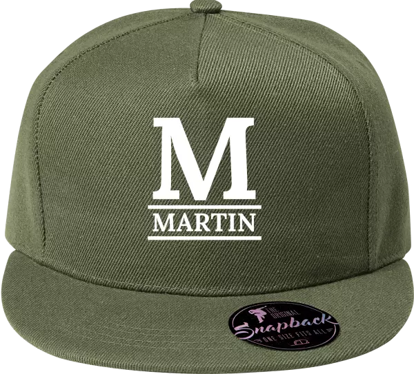 Snapback šiltovka Monogram