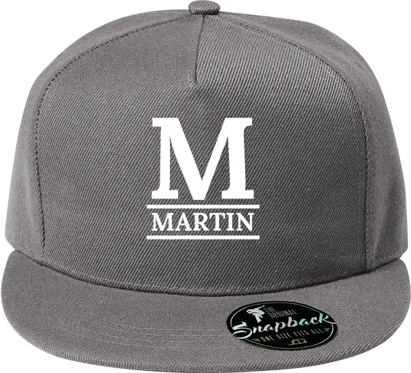 Snapback šiltovka Monogram