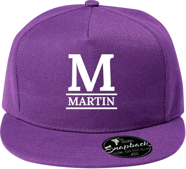 Snapback šiltovka Monogram