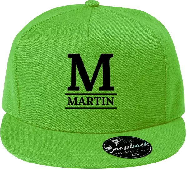 Snapback šiltovka Monogram