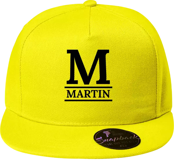 Snapback šiltovka Monogram