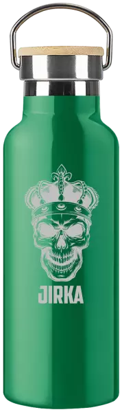 Termofľaška Lebka s menom