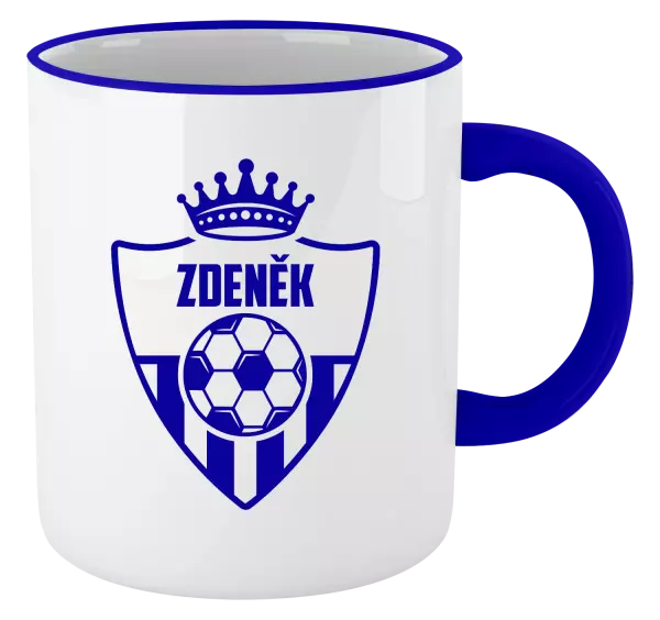 Hrnek Fotbalový znak s korunkou