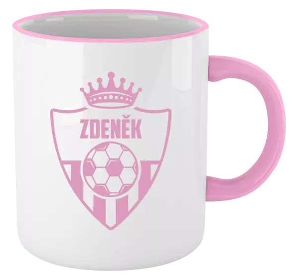 Hrnek Fotbalový znak s korunkou