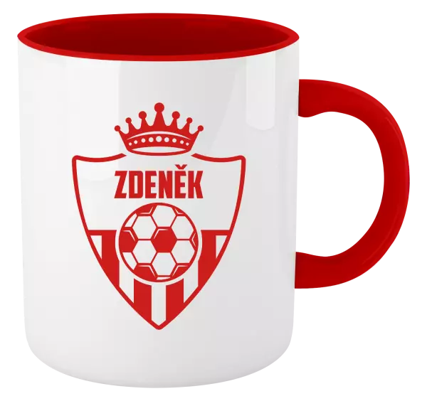 Hrnček  Futbalový znak s korunkou