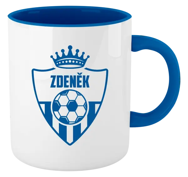 Hrnček  Futbalový znak s korunkou