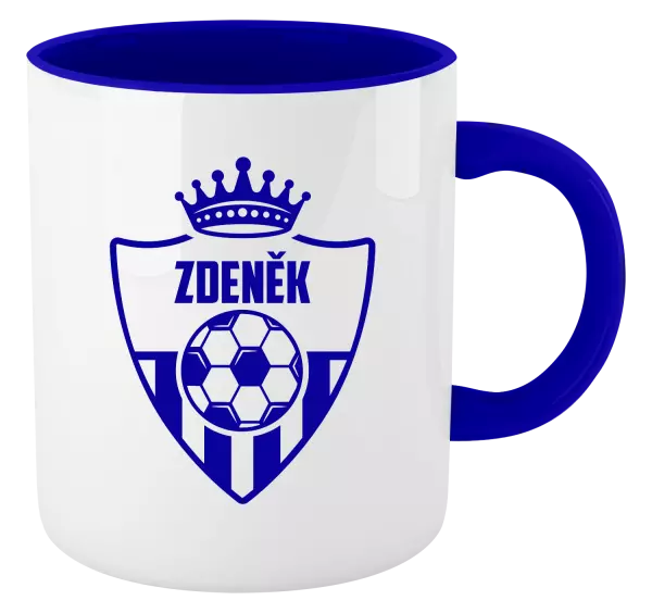 Hrnček  Futbalový znak s korunkou