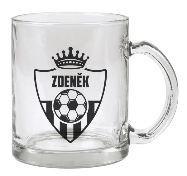 Hrnek Fotbalový znak s korunkou