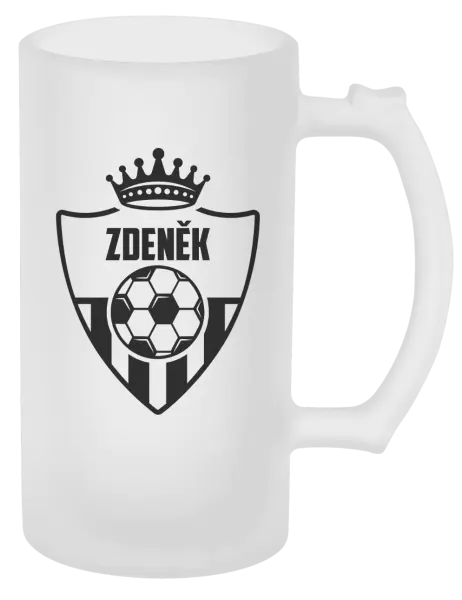 Polliter Futbalový znak s korunkou