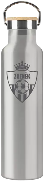 Termofľaška Futbalový znak s korunkou