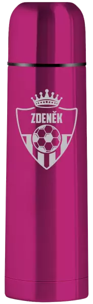 Termoska Futbalový znak s korunkou