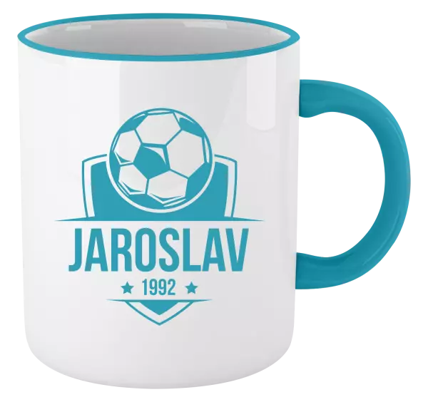 Hrnček Futbalový znak s rokom narodenia