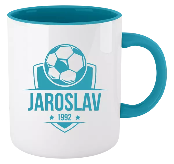 Hrnček  Futbalový znak s rokom narodenia