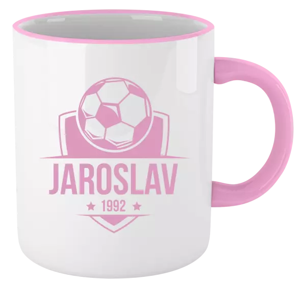 Hrnek Fotbalový znak s rokem narození