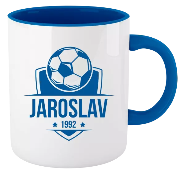 Hrnček  Futbalový znak s rokom narodenia