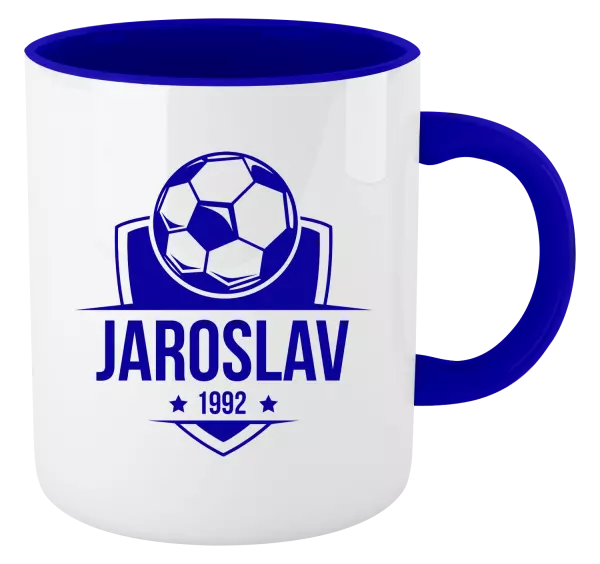 Hrnček  Futbalový znak s rokom narodenia