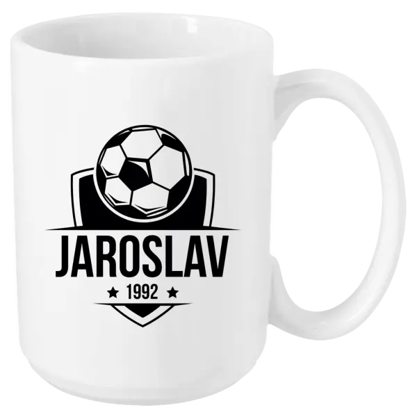 Hrnček Futbalový znak s rokom narodenia