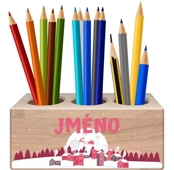 Pastelkovník Vánoce se jmény