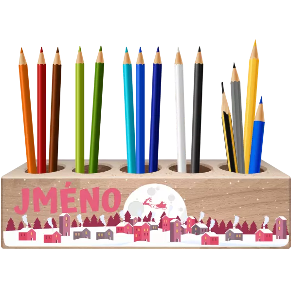 Pastelkovník Vánoce se jmény