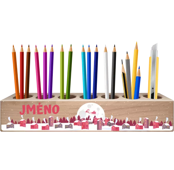 Pastelkovník Vánoce se jmény