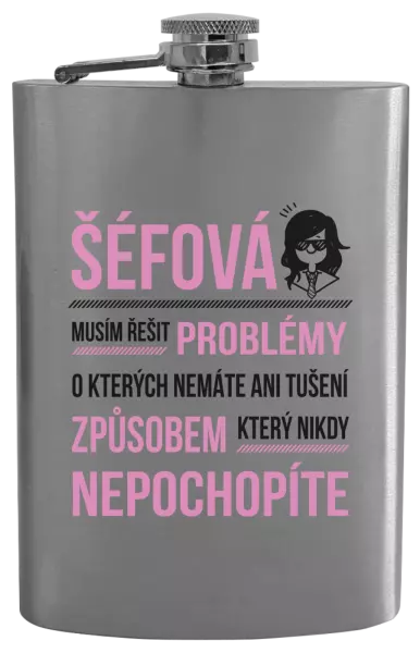 Placatka Musím řešit problémy - šéfová
