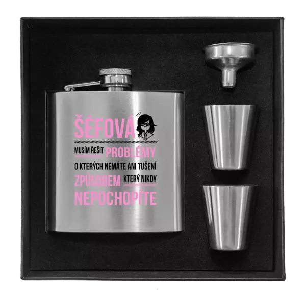 Placatka v krabičce Musím řešit problémy - šéfová