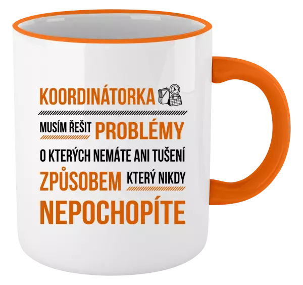 Hrnek Musím řešit problémy - koordinátorka