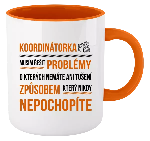 Hrnek Musím řešit problémy - koordinátorka