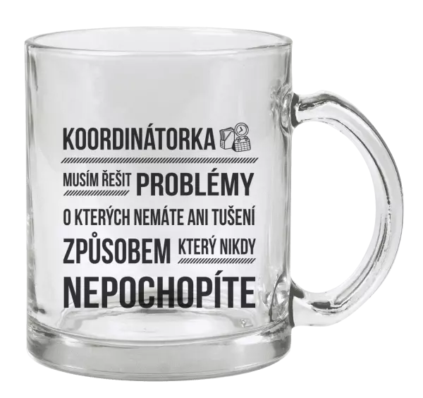 Hrnek Musím řešit problémy - koordinátorka