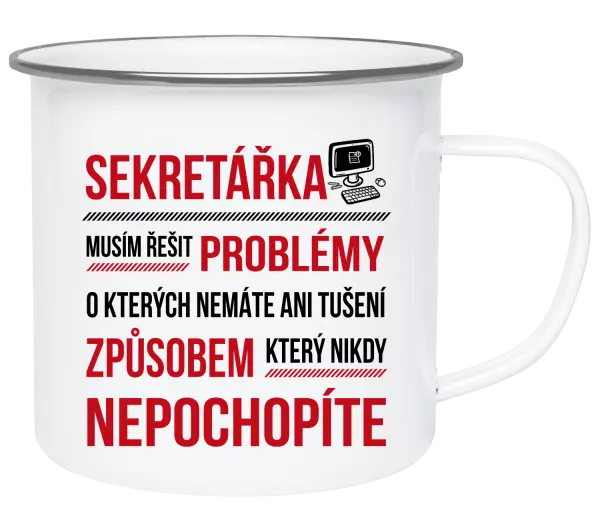 Plecháček Musím řešit problémy - sekretářka